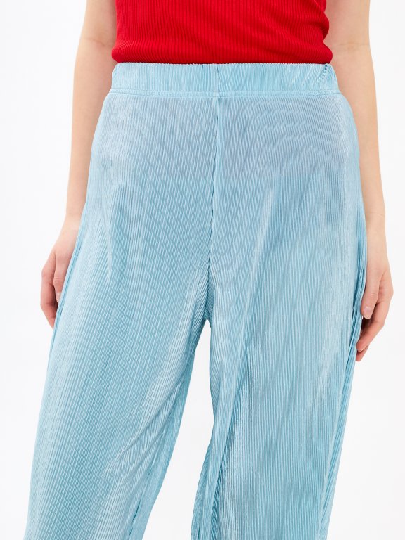Pleated culottes