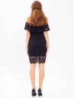 BODYCON SKIRT WITH LACE