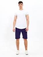 Basic cotton twill shorts