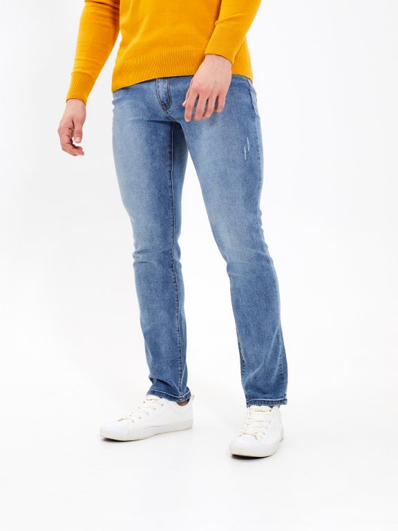 BASIC STRAIGHT FIT JEANS