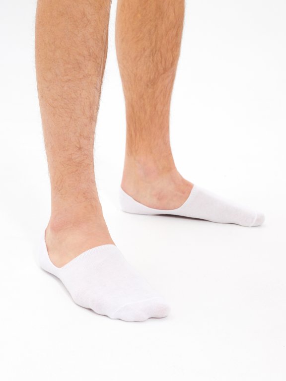 Sada tří párů jednoduchých ponožek