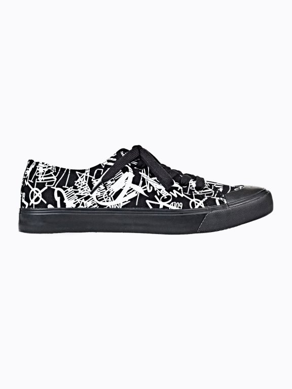 SNEAKERS WITH PRINT