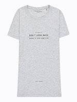 T-SHIRT WITH MESSAGE PRINT