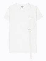 T-SHIRT WITH CHEST POCKET & TAPE