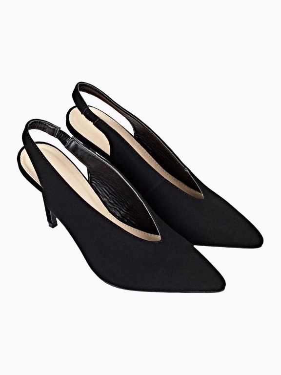 POINTED SLINGBACK PUMPS