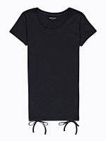 T-SHIRT WITH SIDE LACING