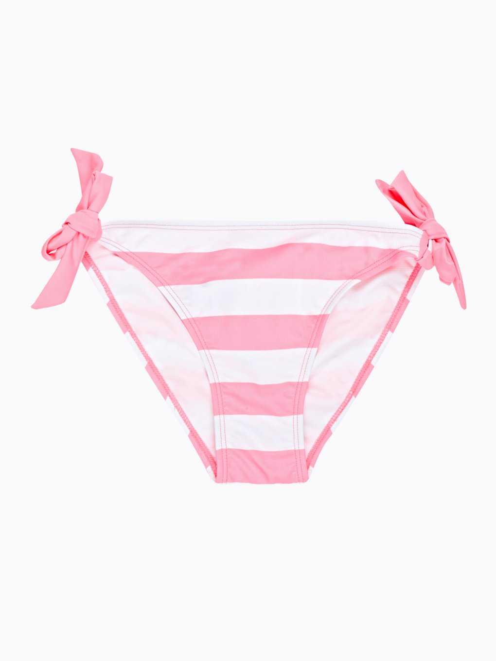 Striped bikini bottom