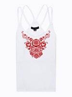 Tank top with print