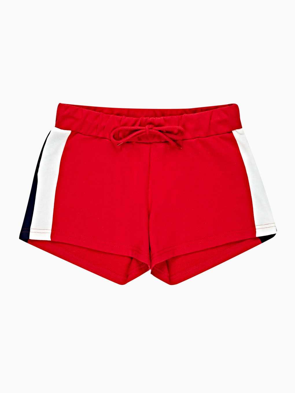 SWEAT SHORTS WITH SIDE PANEL