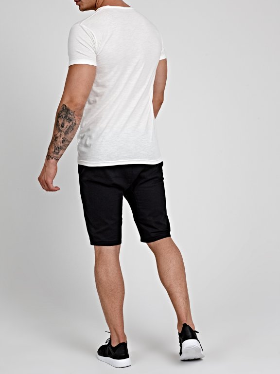 T-SHIRT WITH CHEST POCKET
