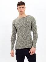 Melanżowy sweter