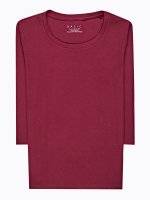 Basic jersey t-shirt with 3/4 sleeve