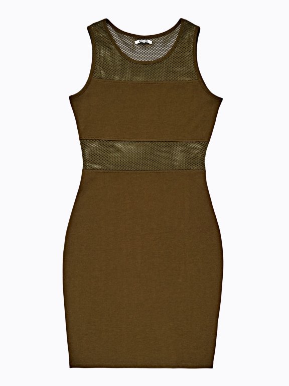 COMBINED BODYCON DRESS