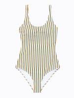 Striped swimsuit