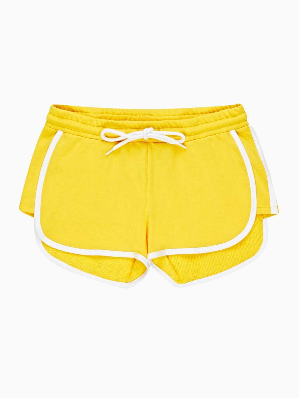 SWEAT SHORTS WITH CONTRAST TRIM
