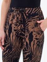 Printed trousers