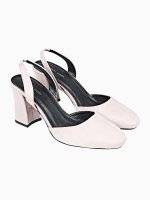 Square block heeled sandals