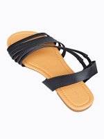 Multi strap flat sandals
