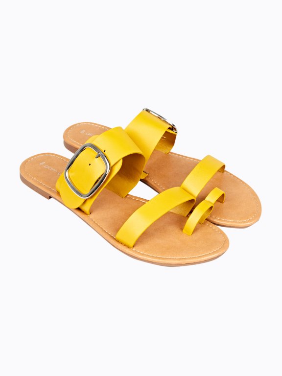 Slides with buckle