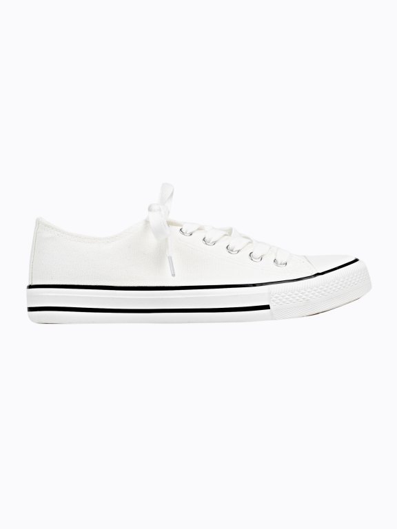 BASIC LACE-UP SNEAKERS