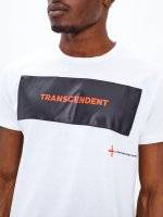 T-shirt with chest patch