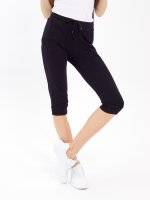 Basic 3/4-leg sweatpants