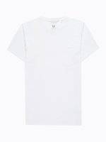 Basic slub jersey t-shirt with chest pocket