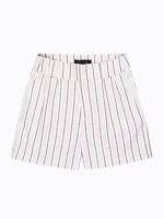Highwaisted striped shorts