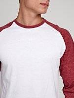 JERSEY T-SHIRT WITH CONTRAST SLEEVE