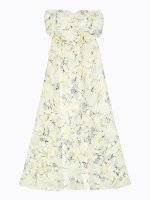Šifónové šaty s kvetinovou potlačou