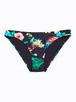 Floral print bikini bottom