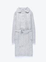 Robe coat with belt