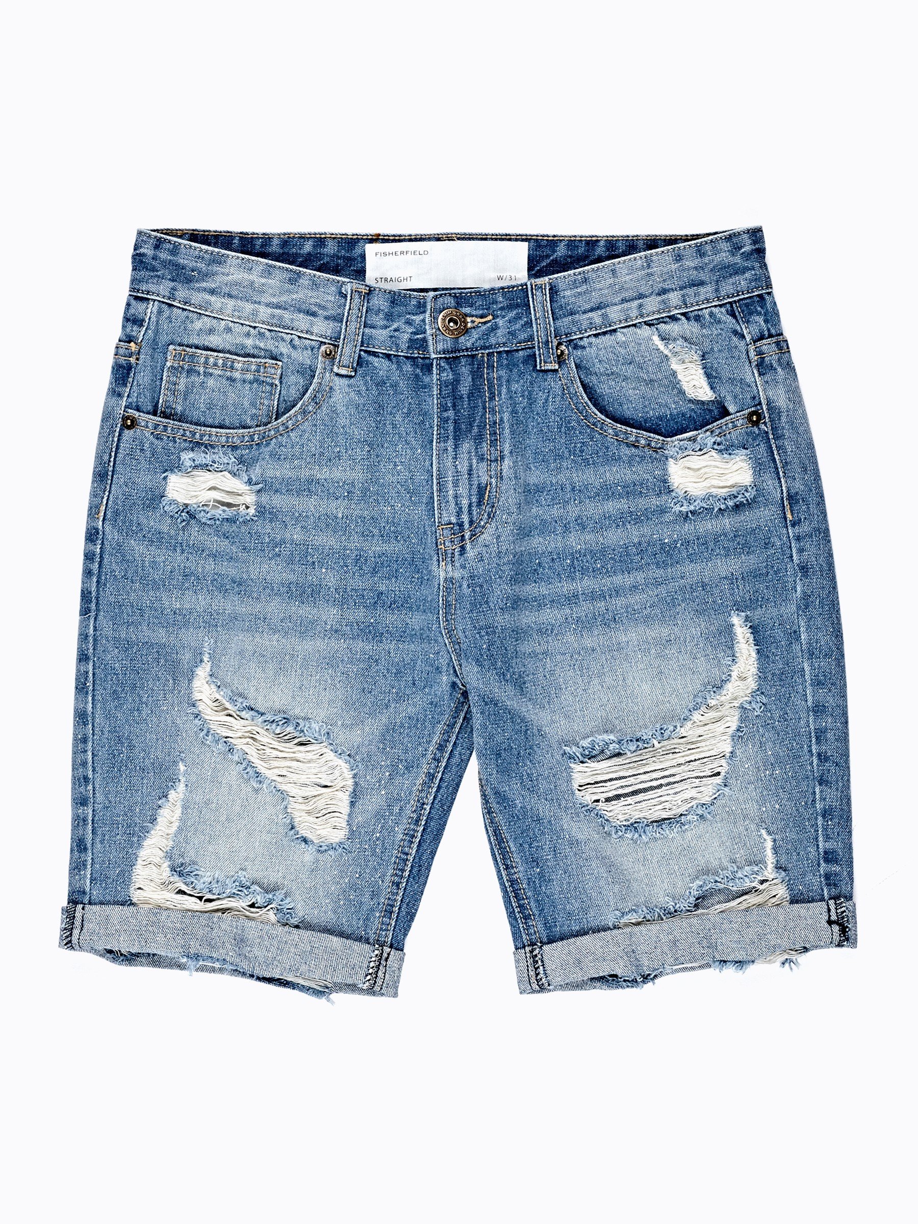 destroyed jean shorts