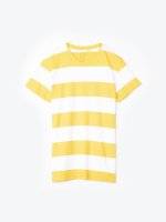 Ribbed t-shirt with stripes