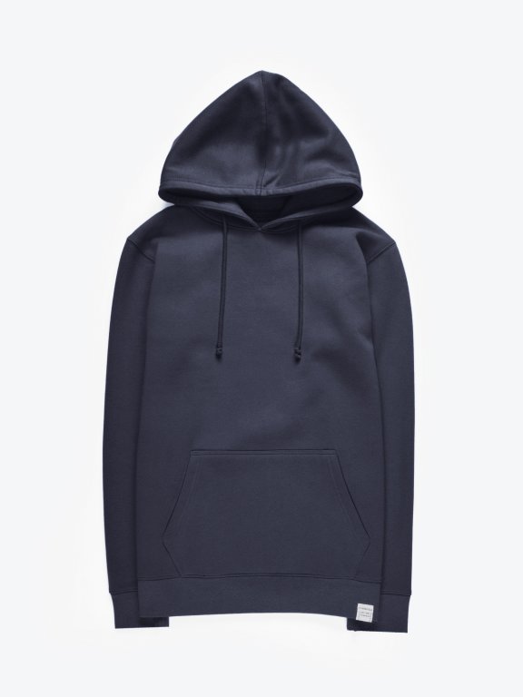 Basic pouch pocket hoodie