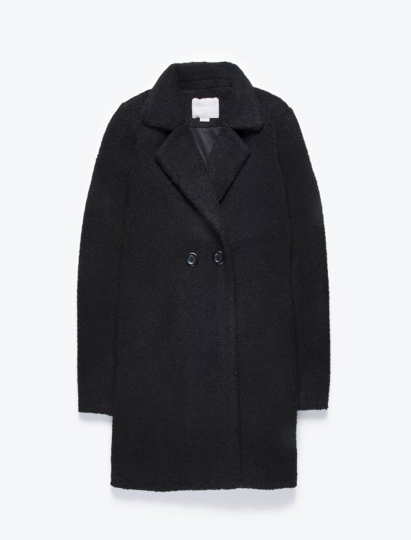 Longline fuzzy coat