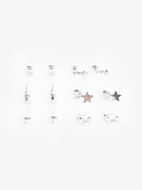 6-pairs earrings set
