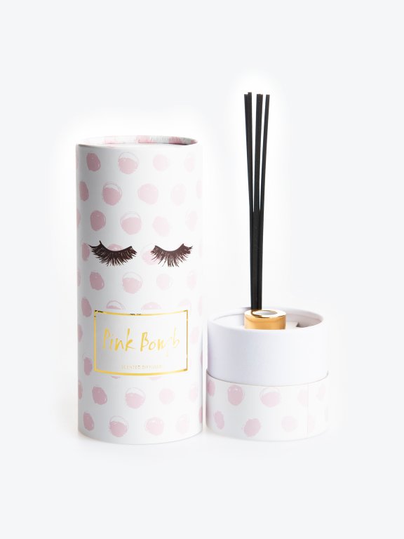 Pink bomb scented fragrance diffuser