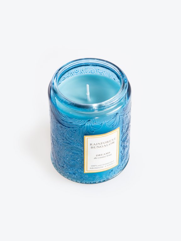 Rainforest bungalow scented candle