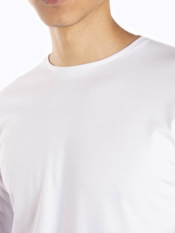 Basic slim fit long sleeve t-shirt
