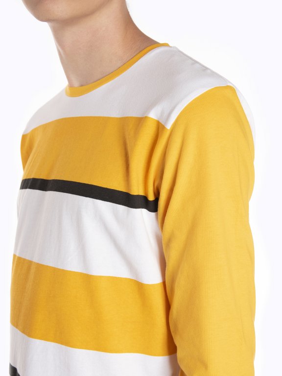 Long sleeve striped t-shirt