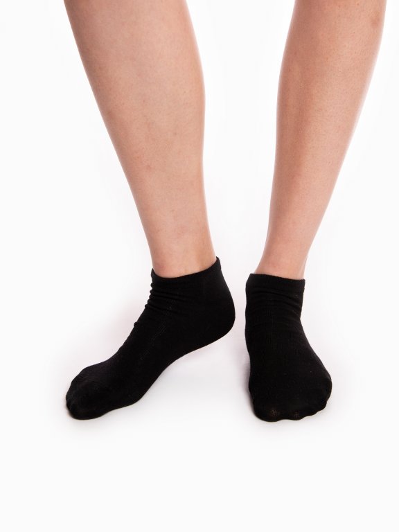 2-pack basic ankle socks