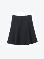Plain a-line skirt
