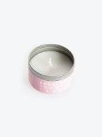 Angel flower scented candle  in a tin