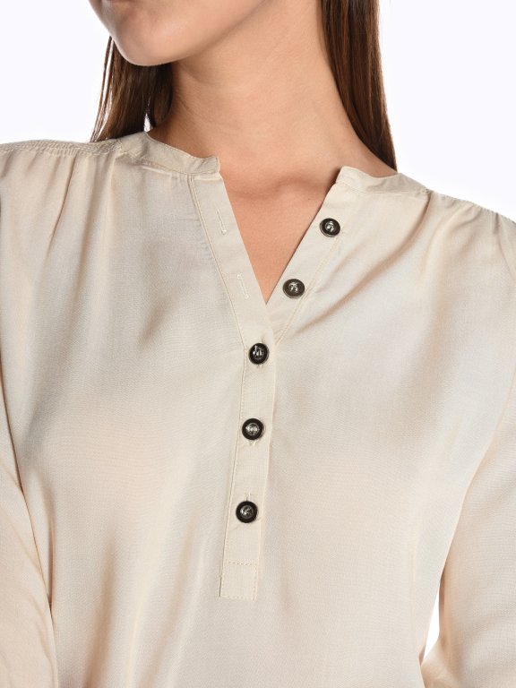 Basic viscose blouse