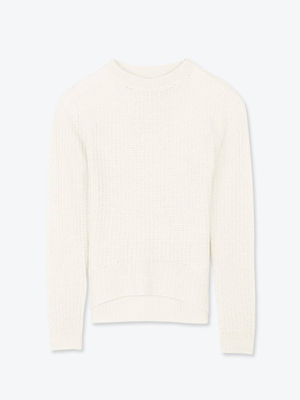 Jednokolorowy sweter