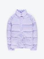 Quilted padded corduroy jacket