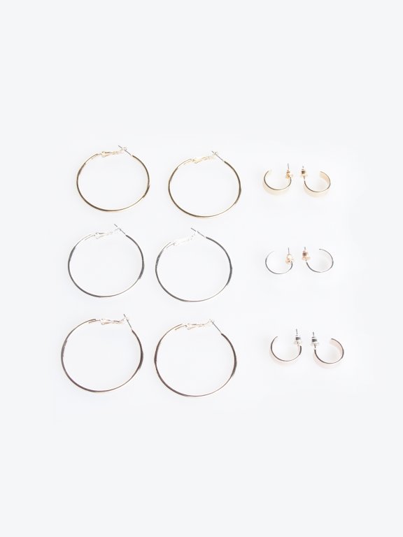 6-pack earrings set