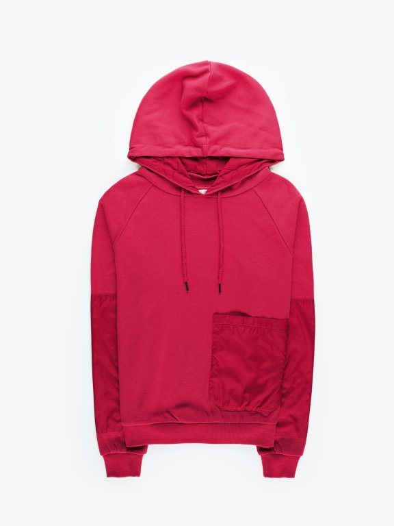 Combined hoodie