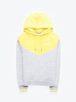 Colour block hoodie